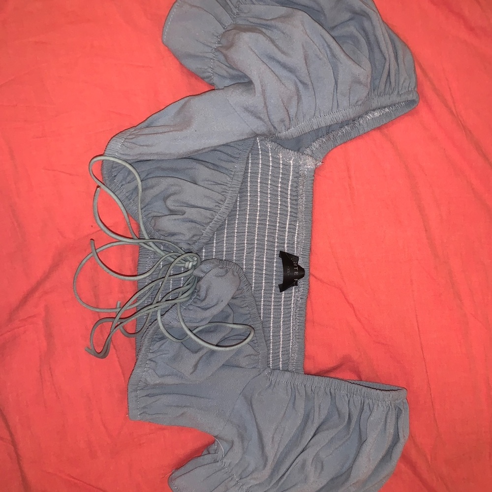 White fox crop top - Picture 3 of 4